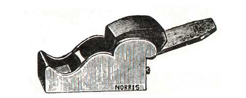 Norris No. 28 Malleable Iron Chariot Plane