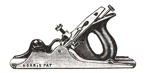 Norris No. 52M Malleable Iron Smoothing Plane